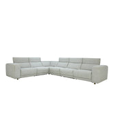 Classic Home Knoxville 6Pc Power Recliner Sectional Gray Model 2186SC11